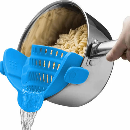 Silicone Clip-On Pan Strainer